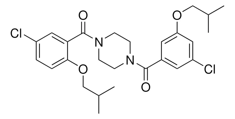 Sigma-Aldrich (4-(3-CL-5-ISOBUTOXY-BZ)-PIPERAZIN-1-YL)-(5-CHLORO-2-ISOBUTOXY-PHENYL)-METHANONE,AldrichCPR