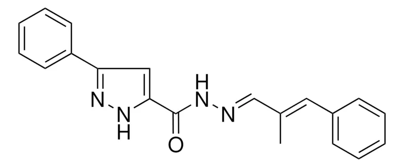 Sigma-Aldrich 5-PHENYL-2H-PYRAZOLE-3-CARBOXYLIC ACID (2-METHYL-3-PHENYL-ALLYLIDENE)-HYDRAZIDE，AldrichCPR