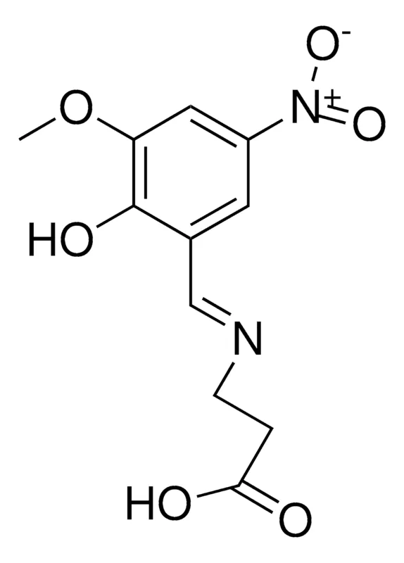 Sigma-Aldrich N-(2-HYDROXY-3-METHOXY-5-NITROBENZYLIDENE)-BETA-ALANINE,AldrichCPR