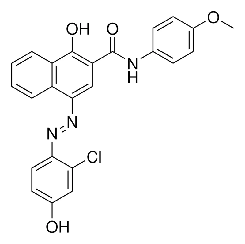 Sigma-Aldrich 4-((2-CL-4-HYDROXYPHENYL)DIAZENYL)-1-HYDROXY-N-(4-METHOXYPHENYL)-2-NAPHTHAMIDE,AldrichCPR