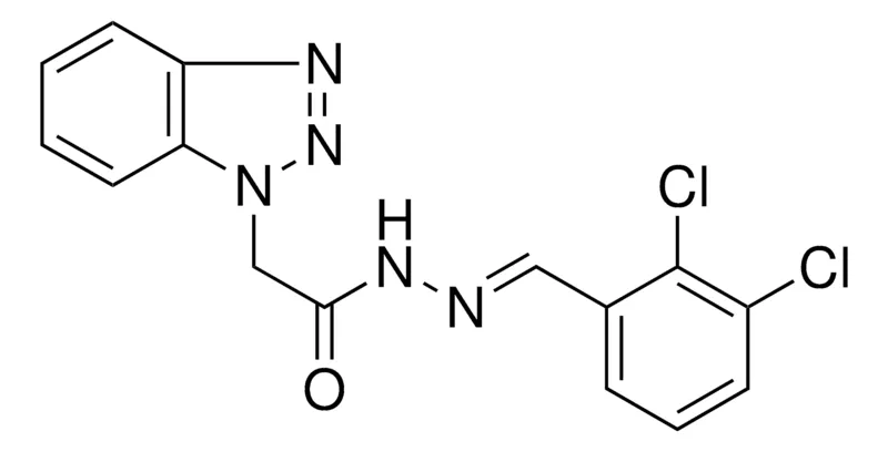Sigma-Aldrich 2-BENZOTRIAZOL-1-YL-ACETIC ACID (2,3-DICHLORO-BENZYLIDENE)-HYDRAZIDE,AldrichCPR