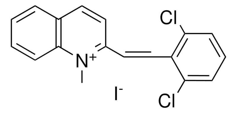 Sigma-Aldrich 2-(2,6-DICHLOROSTYRYL)-1-METHYLQUINOLINIUM IODIDE,AldrichCPR