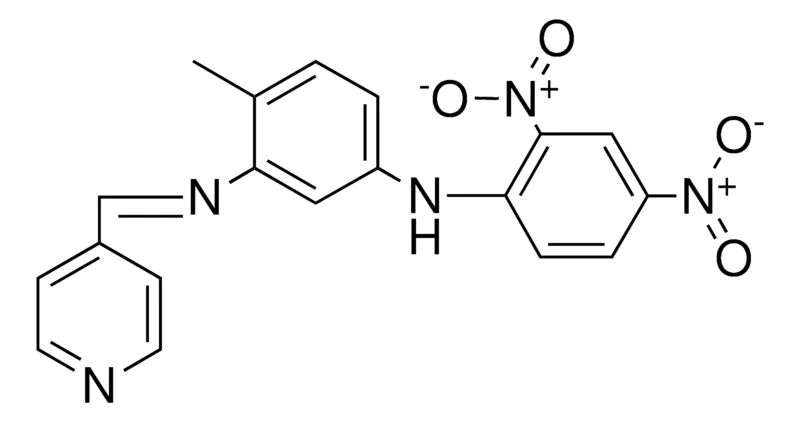 Sigma-Aldrich N(1)-(2,4-DINITRO-PH)-4-METHYL-N(3)-PYRIDIN-4-YLMETHYLENE-BENZENE-1,3-DIAMINE,AldrichCPR