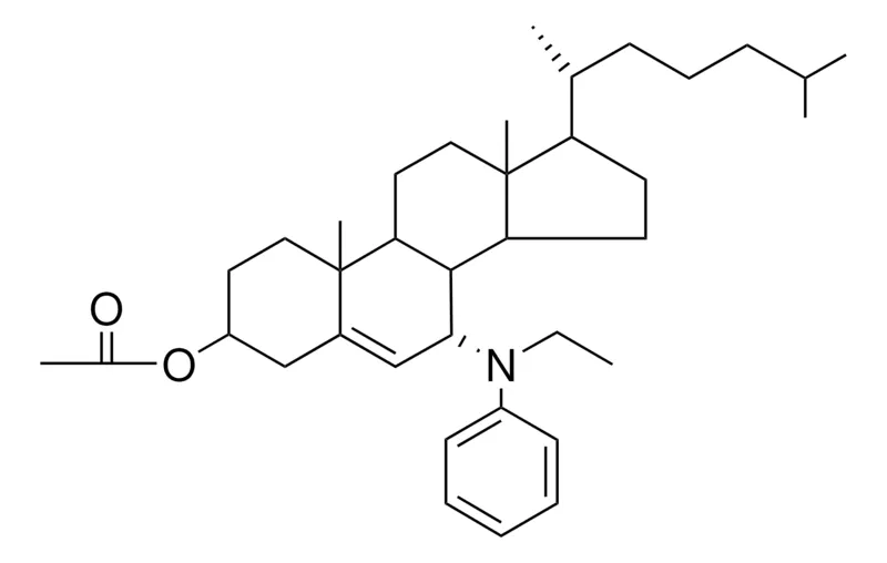 Sigma-Aldrich 7-ALPHA-(N-ETHYLANILINO)-CHOLEST-5-EN-3-BETA-YL ACETATE,AldrichCPR