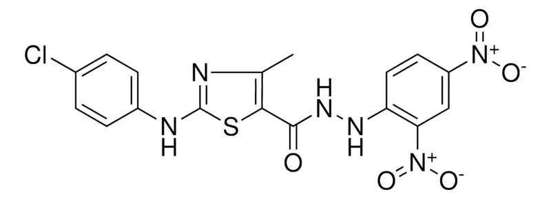 Sigma-Aldrich 2-(4-CHLOROANILINO)-N'-(2,4-DINITROPHENYL)-4-ME-1,3-THIAZOLE-5-CARBOHYDRAZIDE,AldrichCPR