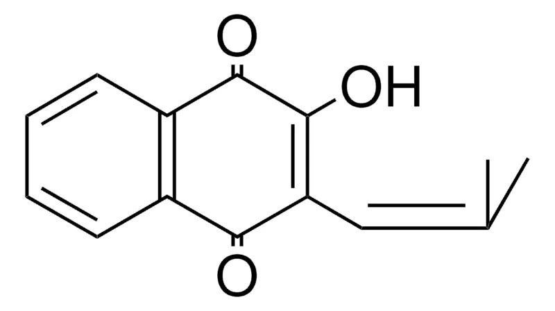 Sigma-Aldrich 2-HYDROXY-3-(2-METHYL-1-PROPENYL)-1,4-NAPHTHOQUINONE，AldrichCPR