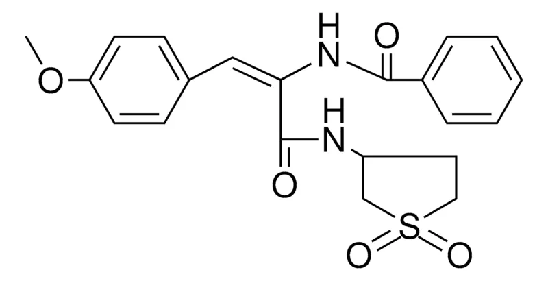 Sigma-Aldrich N-(1-(1,1-DIOXO-4H-THIOPHEN-3-YLCARBAMOYL)-2-(4-METHOXY-PHENYL)-VINYL)-BENZAMIDE,AldrichCPR