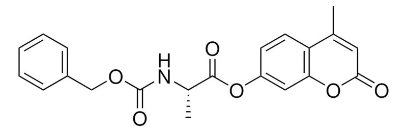 Sigma-Aldrich 2-BENZYLOXYCARBONYLAMINO-PROPIONIC ACID 4-METHYL-2-OXO-2H-CHROMEN-7-YL ESTER,AldrichCPR