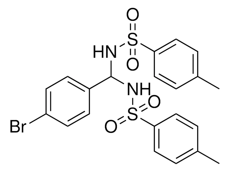 Sigma-Aldrich N-((4-BROMOPHENYL){[(4-METHYLPHENYL)SULFONYL]AMINO}METHYL)-4-METHYLBENZENESULFONAMIDE，AldrichCPR