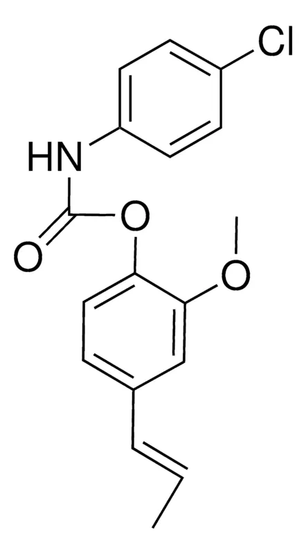 Sigma-Aldrich 2-METHOXY-4-(1-PROPENYL)PHENYL N-(4-CHLOROPHENYL)CARBAMATE,AldrichCPR