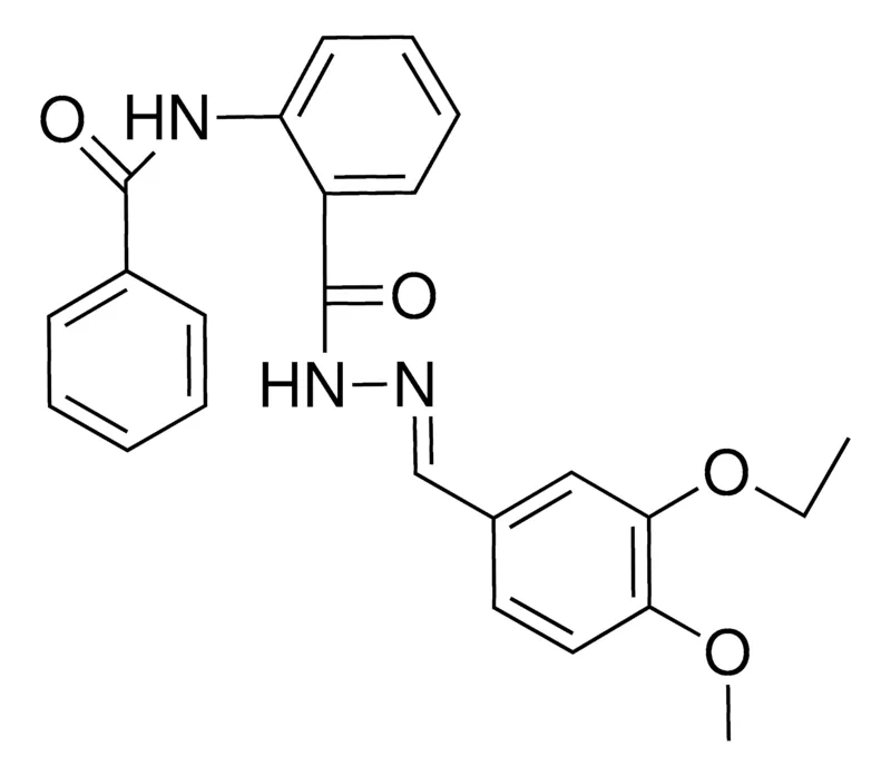 Sigma-Aldrich N-BENZOYLANTHRANILIC (3-ETHOXY-4-METHOXYBENZYLIDENE)HYDRAZIDE，AldrichCPR