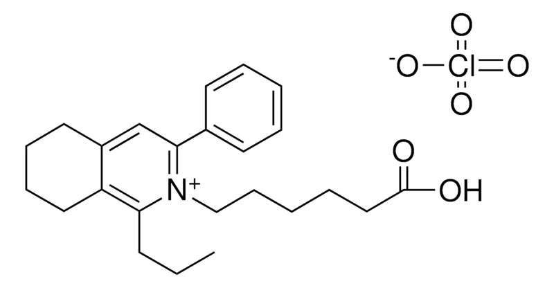 Sigma-Aldrich 2-(5-CARBOXY-PENTYL)-3-PH-1-PR-5,6,7,8-TETRAHYDRO-ISOQUINOLINIUM, PERCHLORATE,AldrichCPR
