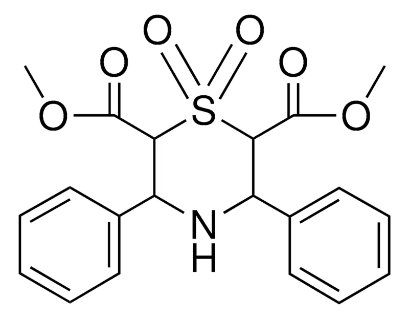 Sigma-Aldrich 1,1-DIOXO-3,5-DIPHENYL-THIOMORPHOLINE-2,6-DICARBOXYLIC ACID DIMETHYL ESTER,AldrichCPR