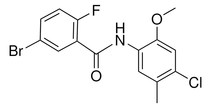 Sigma-Aldrich 5-BROMO-N-(4-CHLORO-2-METHOXY-5-METHYLPHENYL)-2-FLUOROBENZAMIDE,AldrichCPR