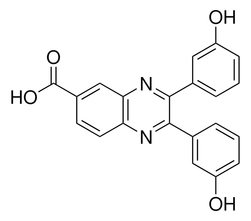 Sigma-Aldrich 2,3-BIS(3-HYDROXYPHENYL)-6-QUINOXALINECARBOXYLIC ACID,AldrichCPR