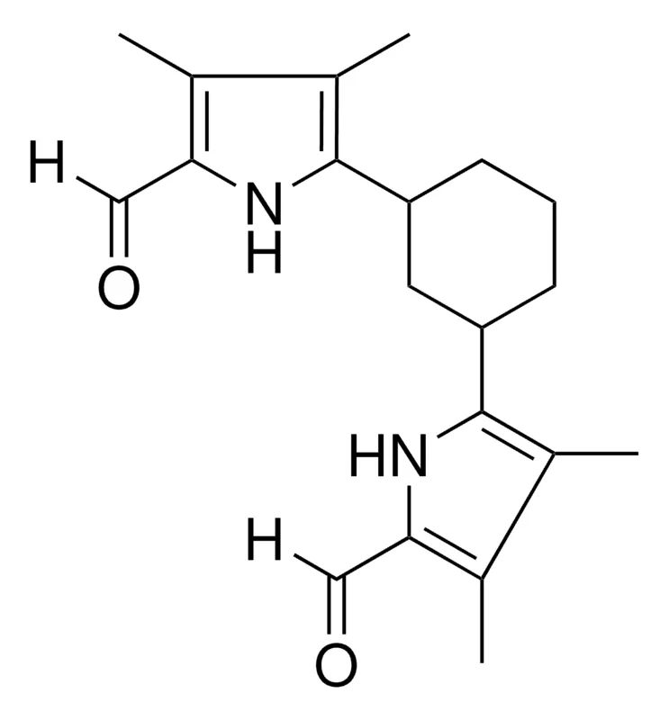 Sigma-Aldrich 5,5'-(CYCLOHEXANE-1,3-DIYL)BIS(3,4-DIMETHYL-1H-PYRROLE-2-CARBALDEHYDE)，AldrichCPR