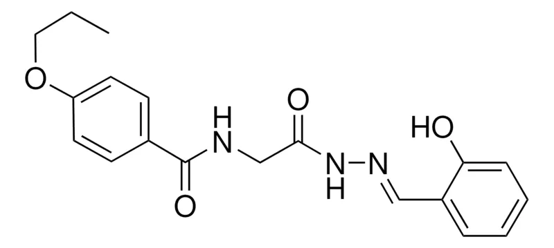 Sigma-Aldrich N-(2-(2-(2-HYDROXYBENZYLIDENE)HYDRAZINO)-2-OXOETHYL)-4-PROPOXYBENZAMIDE,AldrichCPR