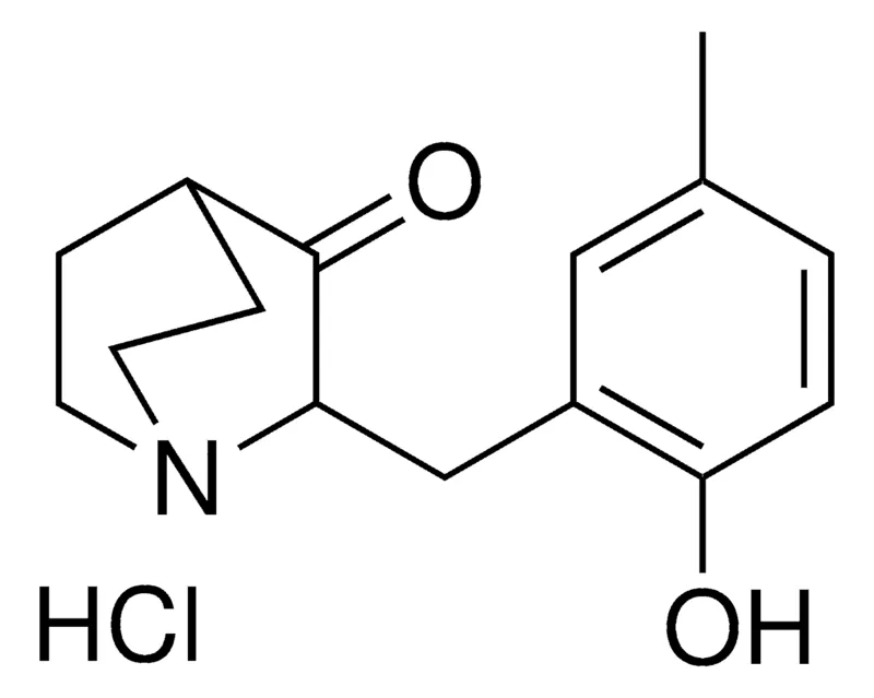 Sigma-Aldrich 2-(2-HYDROXY-5-METHYLBENZYL)QUINUCLIDIN-3-ONE HYDROCHLORIDE,AldrichCPR