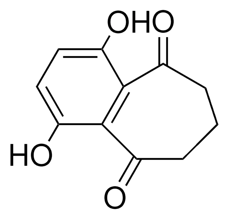 Sigma-Aldrich 1,4-DIHYDROXY-7,8-DIHYDRO-6H-BENZOCYCLOHEPTENE-5,9-DIONE,AldrichCPR