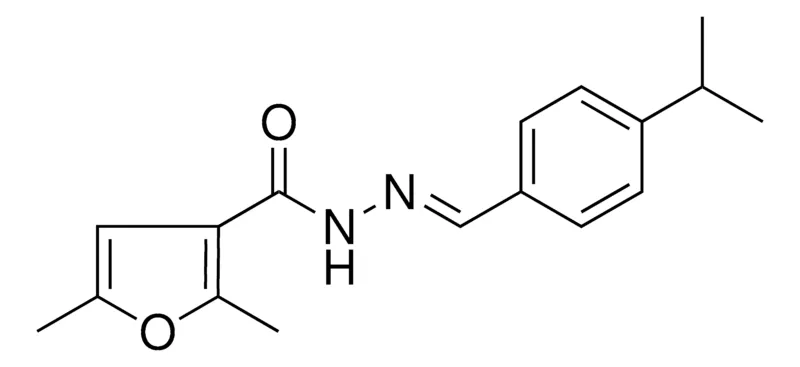 Sigma-Aldrich 2,5-DIMETHYL-FURAN-3-CARBOXYLIC ACID (4-ISOPROPYL-BENZYLIDENE)-HYDRAZIDE,AldrichCPR