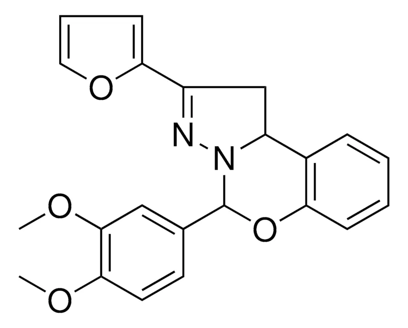Sigma-Aldrich 4-(3,4-DI-MEO-PH)-2-FURAN-2-YL-1,9B-2H-5-OXA-3,3A-DIAZA-CYCLOPENTA(A)NAPHTHALENE，AldrichCPR