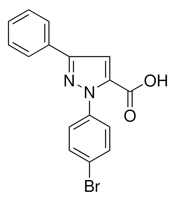 Sigma-Aldrich 1-(4-BROMOPHENYL)-3-PHENYL-1H-PYRAZOLE-5-CARBOXYLIC ACID,AldrichCPR