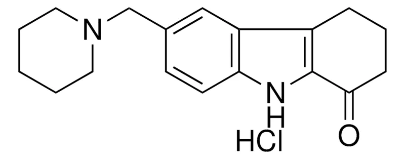 Sigma-Aldrich 6-(1-PIPERIDINYLMETHYL)-2,3,4,9-TETRAHYDRO-1H-CARBAZOL-1-ONE HYDROCHLORIDE,AldrichCPR