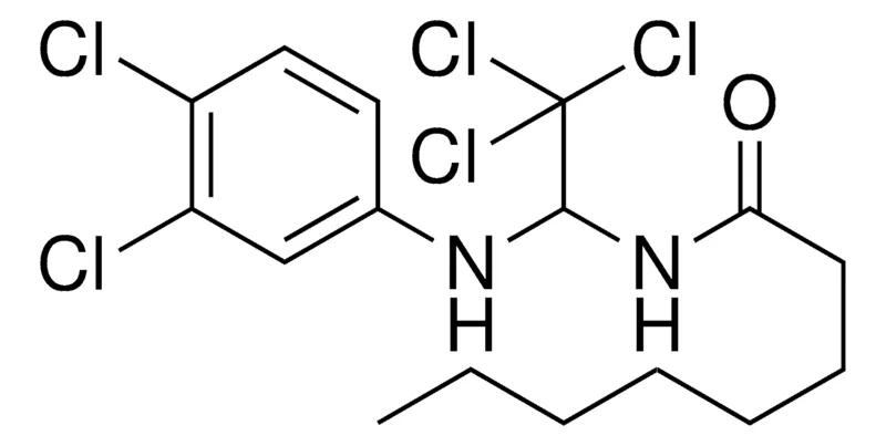 Sigma-Aldrich OCTANOIC ACID (2,2,2-TRICHLORO-1-(3,4-DICHLORO-PHENYLAMINO)-ETHYL)-AMIDE,AldrichCPR