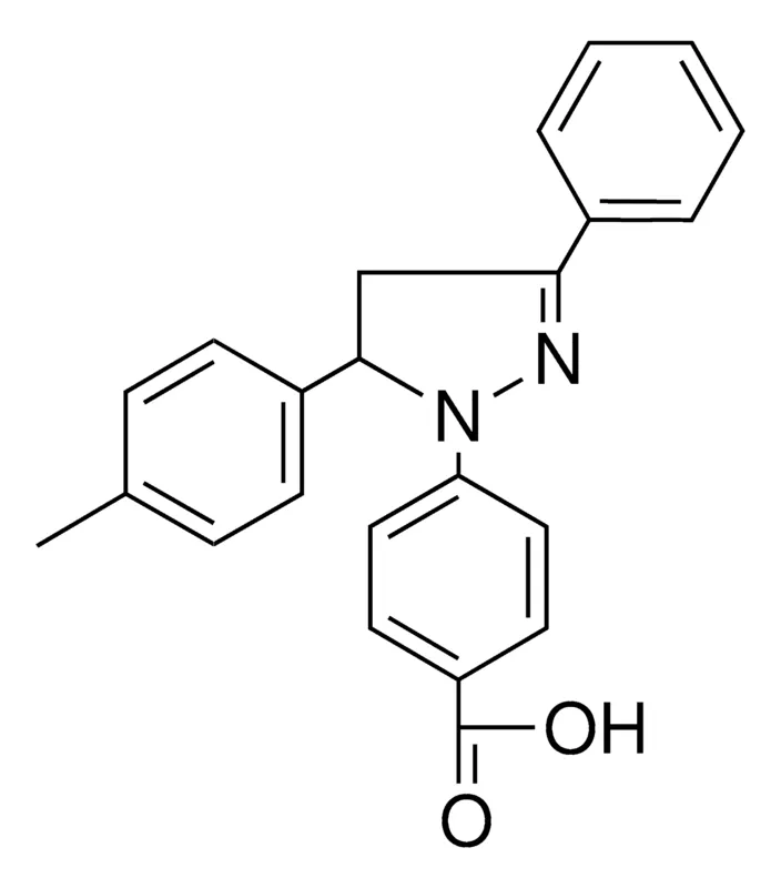 Sigma-Aldrich 4-(3-PHENYL-5-P-TOLYL-4,5-DIHYDRO-PYRAZOL-1-YL)-BENZOIC ACID,AldrichCPR