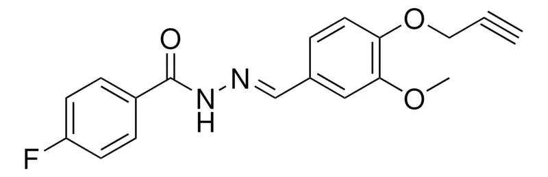 Sigma-Aldrich 4-FLUORO-BENZOIC ACID (3-METHOXY-4-PROP-2-YNYLOXY-BENZYLIDENE)-HYDRAZIDE,AldrichCPR