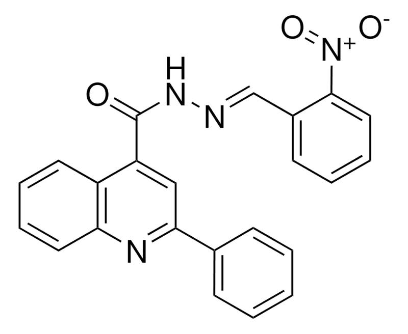 Sigma-Aldrich 2-PHENYL-QUINOLINE-4-CARBOXYLIC ACID (2-NITRO-BENZYLIDENE)-HYDRAZIDE，AldrichCPR