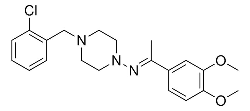 Sigma-Aldrich (4-(2-CHLORO-BENZYL)-PIPERAZIN-1-YL)-(1-(3,4-DIMETHOXY-PHENYL)-ETHYLIDENE)-AMINE,AldrichCPR