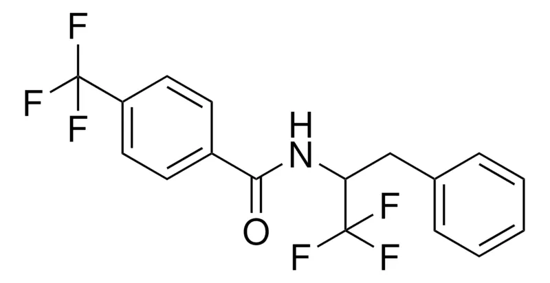 Sigma-Aldrich N-(2-PHENYL-1-TRIFLUOROMETHYL-ETHYL)-4-TRIFLUOROMETHYL-BENZAMIDE,AldrichCPR