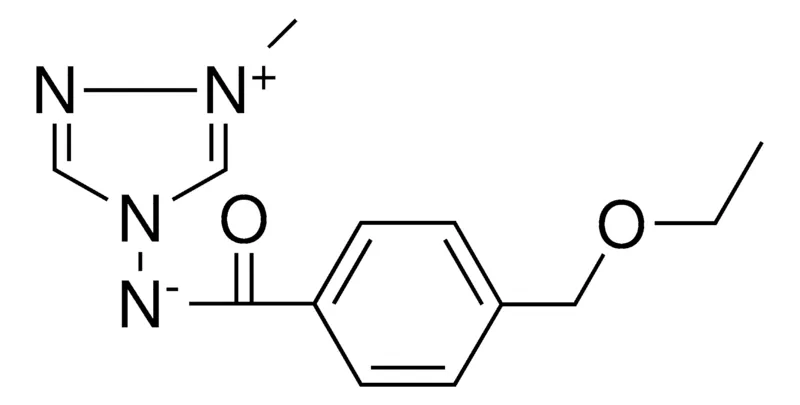 Sigma-Aldrich (4-(ETHOXYMETHYL)BENZOYL)(1-METHYL-4H-1,2,4-TRIAZOL-1-IUM-4-YL)AMIDE,AldrichCPR