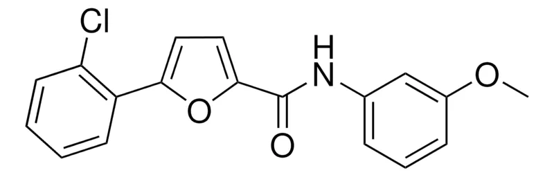 Sigma-Aldrich 5-(2-CHLOROPHENYL)-N-(3-METHOXYPHENYL)-2-FURAMIDE,AldrichCPR