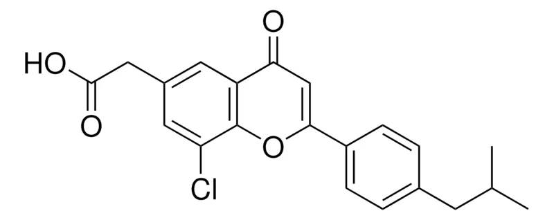 Sigma-Aldrich (8-CHLORO-2-(4-ISOBUTYLPHENYL)-4-OXO-4H-CHROMEN-6-YL)ACETIC ACID，AldrichCPR