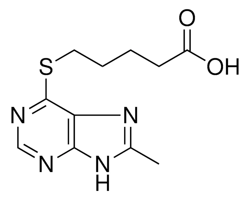 Sigma-Aldrich 5-((8-METHYL-9H-PURIN-6-YL)THIO)PENTANOIC ACID,AldrichCPR
