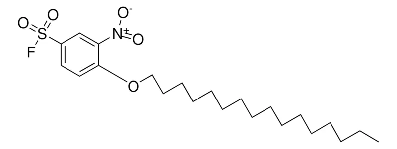 Sigma-Aldrich 4-(HEXADECYLOXY)-3-NITROBENZENESULFONYL FLUORIDE,AldrichCPR