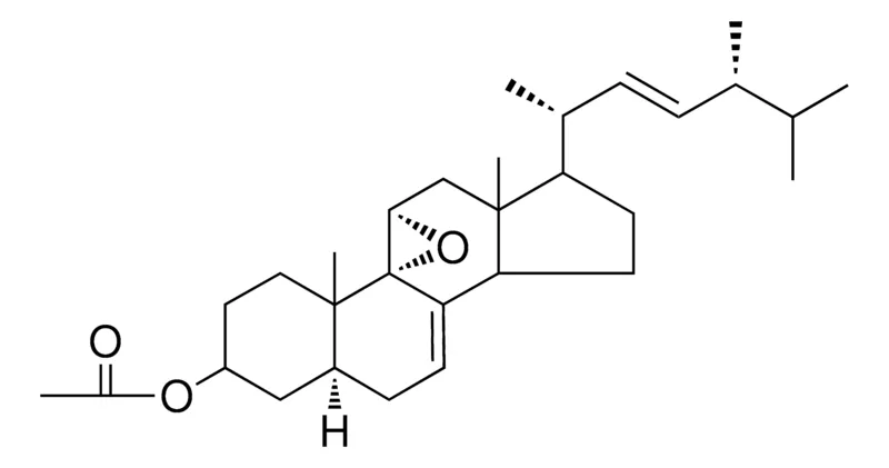 Sigma-Aldrich (22E)-9-ALPHA,11-ALPHA-EPOXY-5-ALPHA-ERGOSTA-7,22-DIEN-3-BETA-YL ACETATE,AldrichCPR