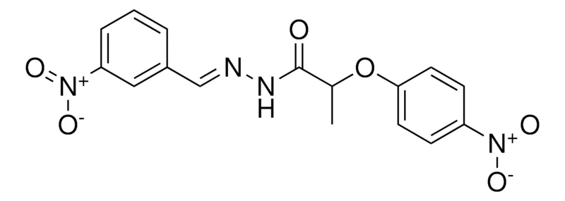 Sigma-Aldrich N'-(3-NITROBENZYLIDENE)-2-(4-NITROPHENOXY)PROPANOHYDRAZIDE,AldrichCPR