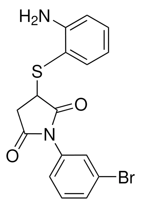 Sigma-Aldrich 2-(2-AMINOPHENYLTHIO)-N-(3-BROMOPHENYL)-SUCCINIMIDE,AldrichCPR