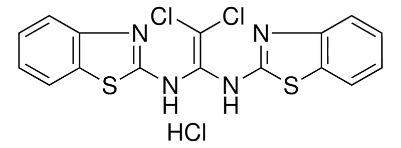 Sigma-Aldrich N(1),N(1)-DI(1,3-BENZOTHIAZOL-2-YL)-2,2-DICHLORO-1,1-ETHYLENEDIAMINE HYDROCHLORIDE,AldrichCPR