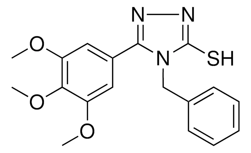 Sigma-Aldrich 4-BENZYL-5-(3,4,5-TRIMETHOXY-PHENYL)-4H-(1,2,4)TRIAZOLE-3-THIOL,AldrichCPR