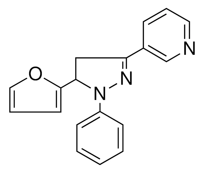 Sigma-Aldrich 3-(5-FURAN-2-YL-1-PHENYL-4,5-DIHYDRO-1H-PYRAZOL-3-YL)-PYRIDINE，AldrichCPR