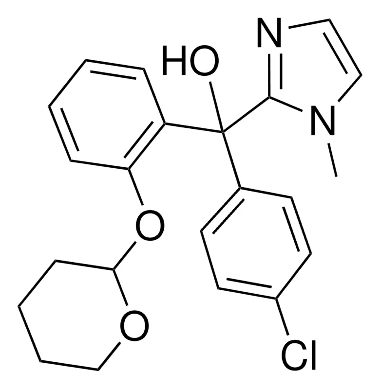 Sigma-Aldrich ALPHA(4CHLOROPHENYL)1METHYLALPHA(2(2TETRAH-PYRANYLOXY)PHENYL)2IMIDAZOLEMETHANOL,AldrichCPR