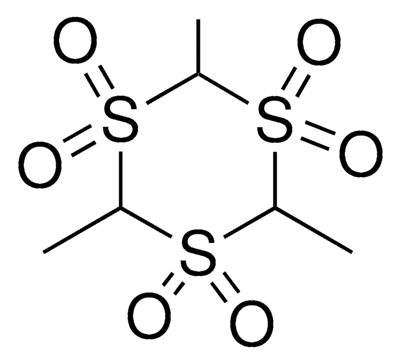 Sigma-Aldrich 2,4,6-TRIMETHYL-(1,3,5)TRITHIANE 1,1,3,3,5,5-HEXAOXIDE,AldrichCPR