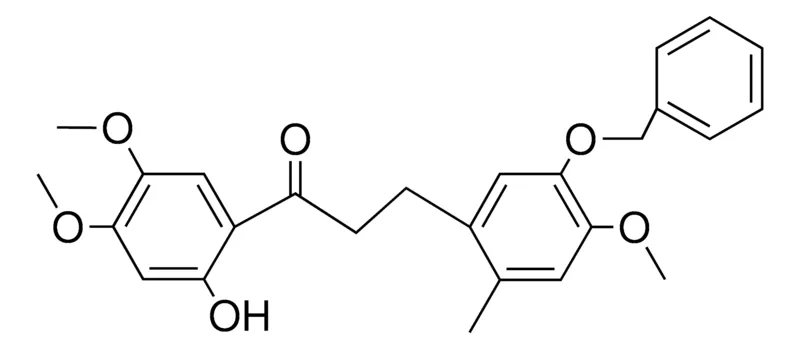 Sigma-Aldrich 3-(5-BENZYLOXY-4-MEO-2-ME-PH)-1-(2-HYDROXY-4,5-DIMETHOXY-PHENYL)-PROPAN-1-ONE,AldrichCPR