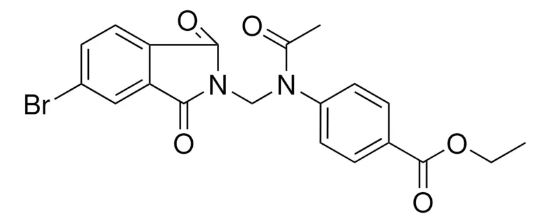 Sigma-Aldrich 4-(AC-(5-BR-1,3-DIOXO-1,3-2H-ISOINDOL-2-YLMETHYL)-AMINO)-BENZOIC ACID ET ESTER,AldrichCPR