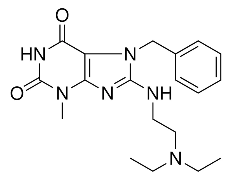 Sigma-Aldrich 7-BENZYL-8-(2-DIETHYLAMINO-ETHYLAMINO)-3-METHYL-3,7-DIHYDRO-PURINE-2,6-DIONE,AldrichCPR