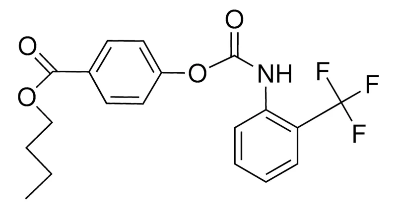 Sigma-Aldrich 4-(BUTOXYCARBONYL)PHENYL N-(2-(TRIFLUOROMETHYL)PHENYL)CARBAMATE,AldrichCPR